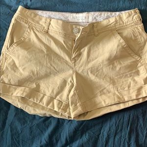 Khaki shorts